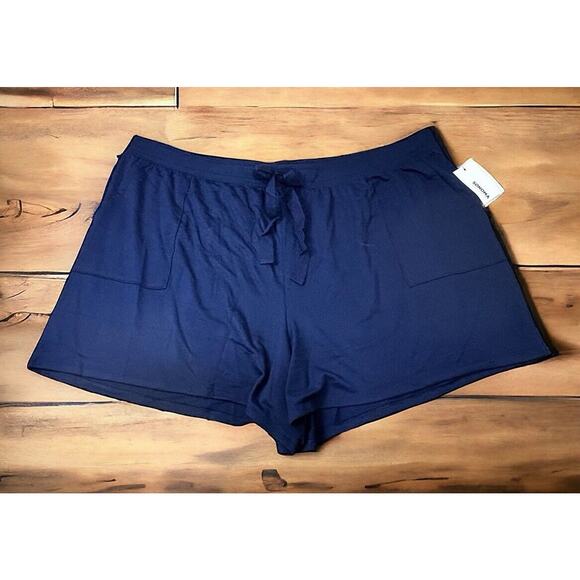 Sonoma Other - Women's Sonoma Pajama Shorts Sz 3X Navy Blue Super Soft Lounge Sleepwear